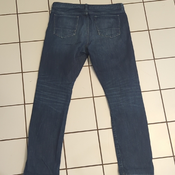 Banana Republic Slim Blue Jeans Premium Denim - Picture 3 of 3
